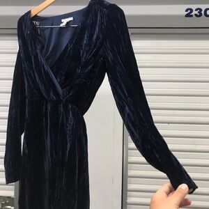 Blue Velvet H&M Dress